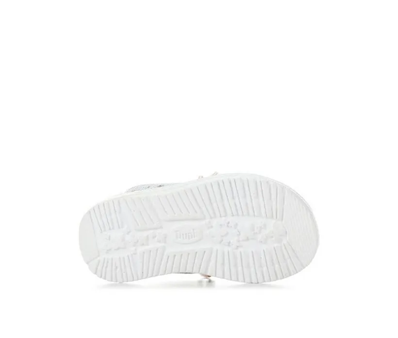 Girls' HEYDUDE Infant & Toddler Wendy Iridescent Star Casual Shoes