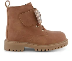 Girls' Jessica Simpson Toddler Daria Bow Combat Boots