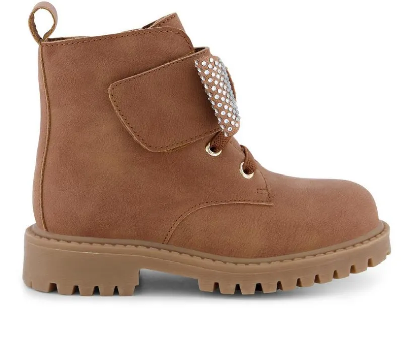 Girls' Jessica Simpson Toddler Daria Bow Combat Boots