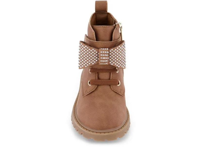 Girls' Jessica Simpson Toddler Daria Bow Combat Boots