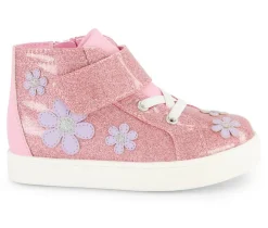 Girls' Jessica Simpson Toddler Gretchen Flower High-top Sneakers
