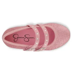 Girls' Jessica Simpson Toddler Amy Doublestrap Flats