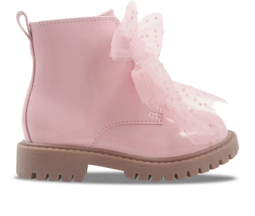 Girls' Jessica Simpson Toddler Daria Double Bow Booties