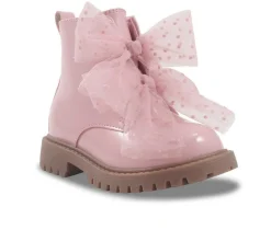 Girls' Jessica Simpson Toddler Daria Double Bow Booties