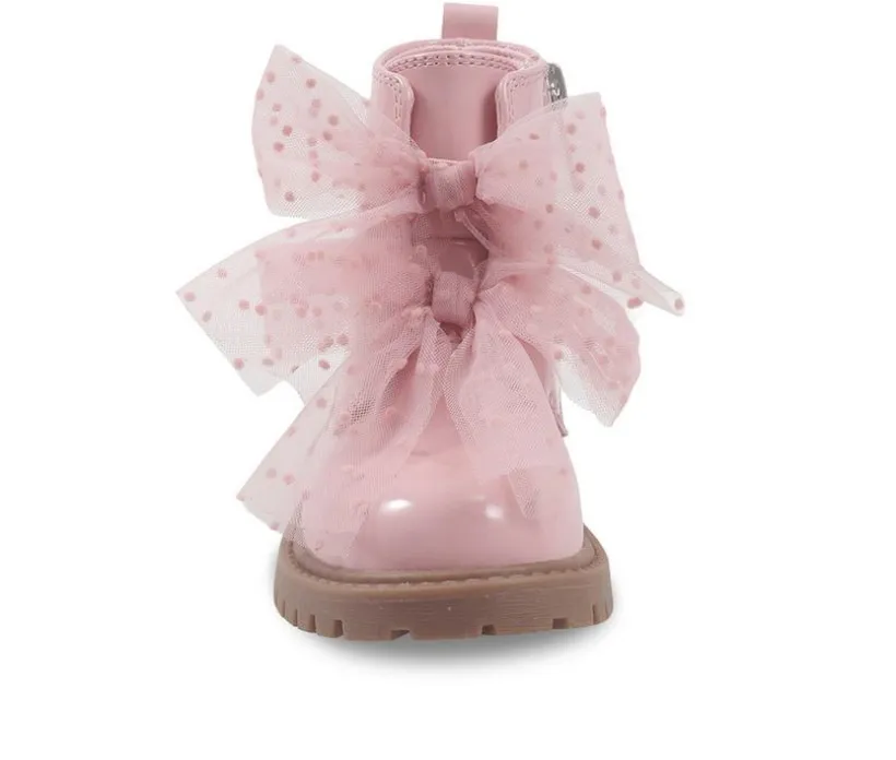 Girls' Jessica Simpson Toddler Daria Double Bow Booties