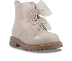Girls' Jessica Simpson Toddler Daria Double Bow Booties