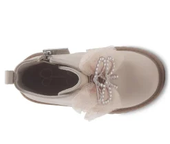 Girls' Jessica Simpson Toddler Daria Double Bow Booties