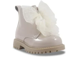 Girls' Jessica Simpson Toddler Daria Double Bow Booties
