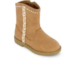 Girls' Jessica Simpson Toddler Layla Stripe Boots