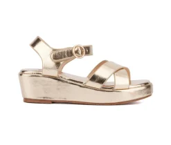 Girls' Olivia Miller Little & Big Kid Sweetie Wedge Sandals