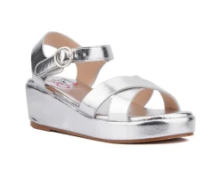 Girls' Olivia Miller Little & Big Kid Sweetie Wedge Sandals