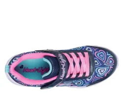 Girls' Skechers Heart Lights Boogie Love 10.5-4 Light-Up Shoes