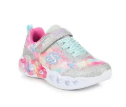 Girls' Skechers Infinite Heart Lights Color Lovin Light-Up Shoes