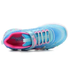Girls' Skechers Little Kid Mermaid Dreams Light-Up Shoes