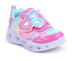 Girls' Skechers Toddler Heart Lights Lovely Light-Up Shoes