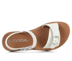 Girls' Soda Little Kid & Big Kid Bagel-IIS Sandals