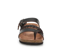 Girls' White Mountain Little Kid & Big Kid Gramma Footbed Sandals