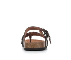 Girls' White Mountain Little Kid & Big Kid Gramma Footbed Sandals