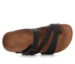 Girls' White Mountain Little Kid & Big Kid Gramma Footbed Sandals