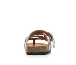 Girls' White Mountain Little Kid & Big Kid Gramma Footbed Sandals