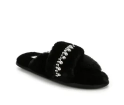Jessica Simpson Pearl Fringe Cross Slide