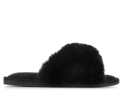 Jessica Simpson Women's Plush Cross Slide