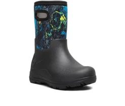 Kids' Bogs Footwear Little Kid & Big Kid Seamless Acid Camo Rain Boots