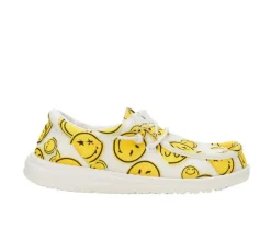 Kids' HEYDUDE Little Kid & Big Kid Wally Smiley Casual Shoes