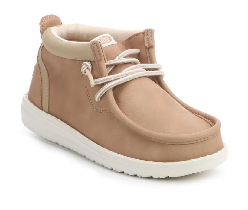 Kids' HEYDUDE Little Kid & Big Kid Wally Mid Classic Casual Shoes