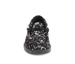 Kids' HEYDUDE Little Kid & Big Kid Wally Y Skeletons Casual Shoes