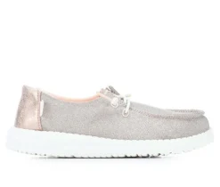 Kids' HEYDUDE LittleKid & BigKid Wendy Youth Metallic Casual Shoes