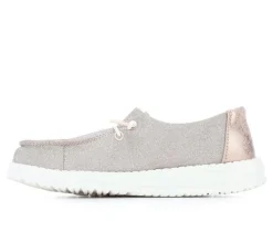 Kids' HEYDUDE LittleKid & BigKid Wendy Youth Metallic Casual Shoes