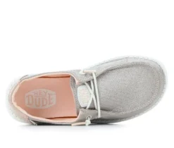 Kids' HEYDUDE LittleKid & BigKid Wendy Youth Metallic Casual Shoes