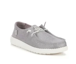 Kids' HEYDUDE LittleKid & BigKid Wendy Youth Metallic Casual Shoes