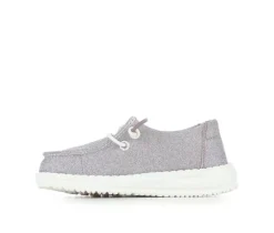 Kids' HEYDUDE Toddler Wendy Metallic Casual Shoes