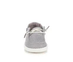 Kids' HEYDUDE Toddler Wendy Metallic Casual Shoes