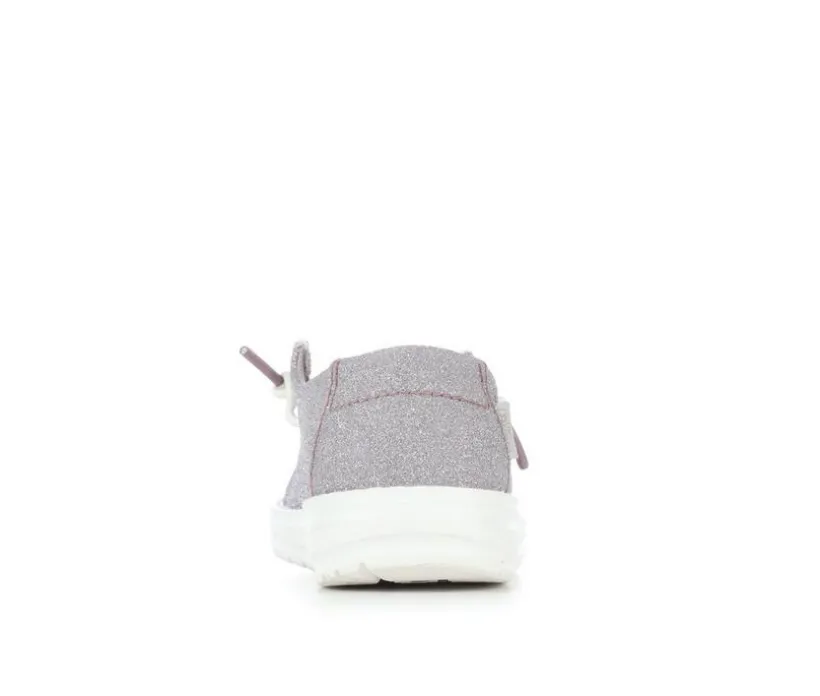 Kids' HEYDUDE Toddler Wendy Metallic Casual Shoes