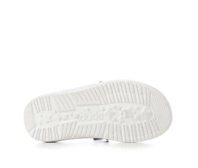 Kids' HEYDUDE Toddler Wendy Metallic Casual Shoes