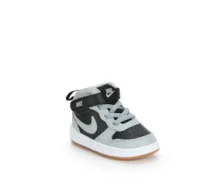 Kids' Nike Infant & Toddler Court Borough Mid 2 Sneakers