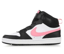 Kids' Nike Little Kid Court Borough Mid 2 Sneakers