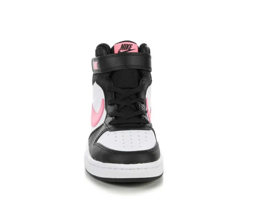 Kids' Nike Little Kid Court Borough Mid 2 Sneakers