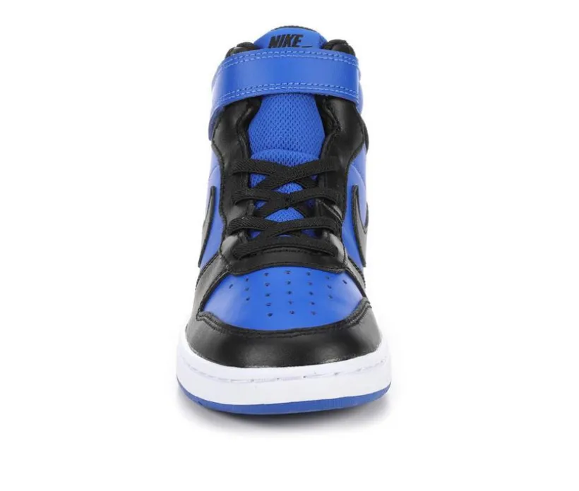 Kids' Nike Little Kid Court Borough Mid 2 Sneakers