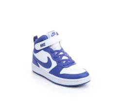 Kids' Nike Little Kid Court Borough Mid 2 Sneakers
