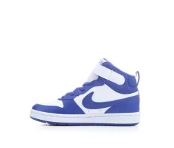 Kids' Nike Little Kid Court Borough Mid 2 Sneakers