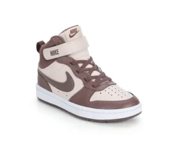 Kids' Nike Little Kid Court Borough Mid 2 Sneakers