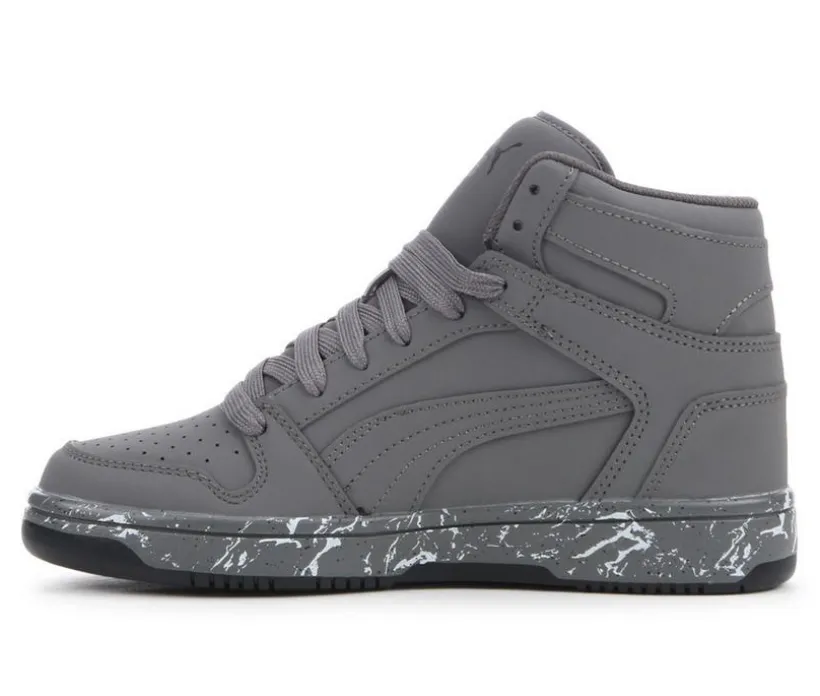 Kids' Puma Big Kid Layup Marble NBK Junior Sneakers