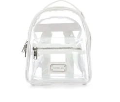 Madden Girl Clear Vinyl Mini Backpack