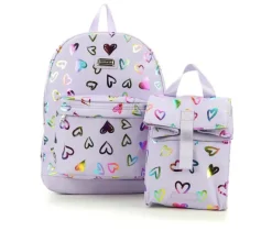 Madden Girl Nylon Backpack with Lunch Bag