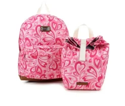 Madden Girl Nylon Backpack with Lunch Bag