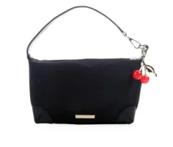 Madden Girl Nylon Shoulder with Charms Handbag